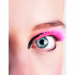 Adult short pink false eyelashes