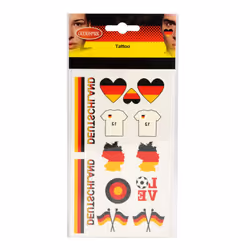 Temporary tattoos support Germany