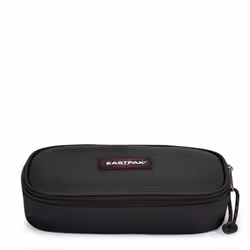 Eastpak Oval, Soft pencil case, Polyester, Black, Monochromatic, Zipper, 220 mm