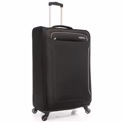 American Tourister 5414847857423, Trolley, Soft shell, Black, 4 wheel(s), Combination lock, Front pocket