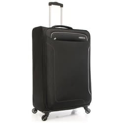 American Tourister 5414847857423 luggage Trolley Soft shell Black Polyester