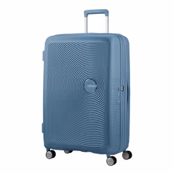 American Tourister Spinner, Trolley, Hard shell, Red, Large, 4 wheel(s), TSA combination lock