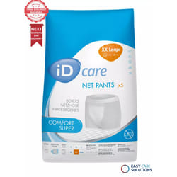 iD Care Comfort Super - Extra Extra Large Pack of 5 Net Pants For Pads