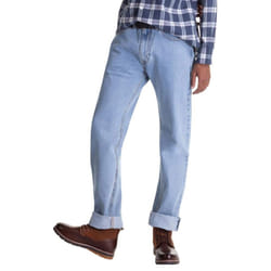 Levi's Men's 505 Regular Fit Jeans (Also Available in Big & Tall)  Light Stonewash  36W x 30L