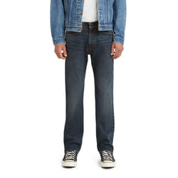 Levi's Men's 505 Regular Fit Jeans (Also Available in Big & Tall)  Dark Stonewash  34W x 34L