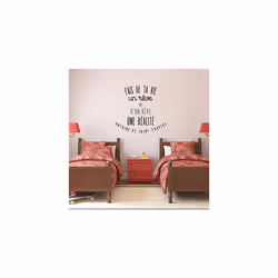 Wall Sticker with French Quotation"Fais de ta Vie."