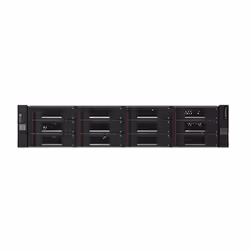 Lenovo 4587A11, HDD/SSD enclosure, 2.5/3.5", SAS, Hot-swap, Rack mounting, Black
