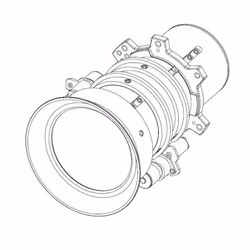 optimized for WUXGA resolution- WUXGA = 0.75 - 0.95 : 1 (G60-W)- WXGA = 0.79 - 1.00 : 1- XGA = 0.78 - 0.99 : 1