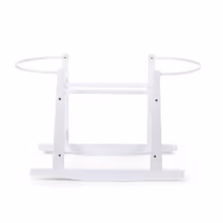 Childhome RSMBWH2, Bed rocking stand, White, Wood, 6 yr(s), 1 pc(s), With all Moses baskets