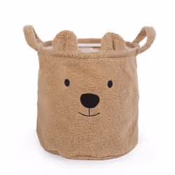 Childhome CCBTB30, Storage basket, Brown, Square, Polyester, Monochromatic, Indoor