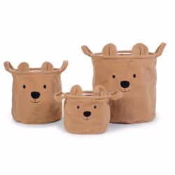 Childhome CCBTB30 storage box Storage basket Square Polyester Brown