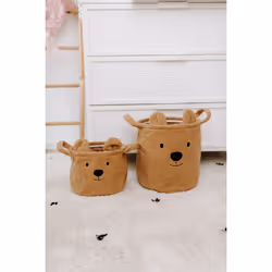 Childhome CCBTB30 storage box Storage basket Square Polyester Brown - Additional view 7