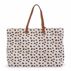 Childhome CWFBLEO handbag/shoulder bag Cotton, Polyester Black, White Unisex Tote bag
