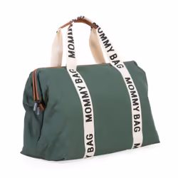 Childhome Mommy Bag Tote bag Green Cotton, Faux leather, Nylon, Polyester - Additional view 5