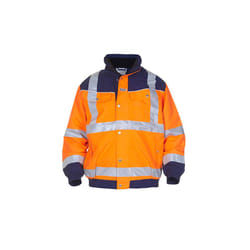 Hydrowear - FURTH HIVIS SNS PILOT JACKET Hi Vis TWO TONE ORANGE/NAVY YELLOW/NAVY