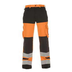Hydrowear - HERTFORD HI VIS TROUSER TWO TONE ORANGE/BLACK 42 - Orange / Black