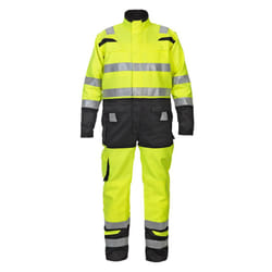 Hydrowear - HOVE HIVIS TWO TONE COVERALL YELLOW/BLACK 42 - SaturnYellow/Black