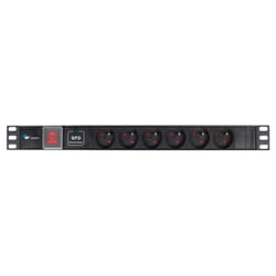 LOGON TUPS047 surge protector 6 AC outlet(s) 1.5 m
