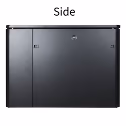 LOGON RDL12U61BL rack cabinet 12U Freestanding rack Black - Additional view 4