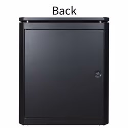 LOGON RDL12U61BL rack cabinet 12U Freestanding rack Black - Additional view 5
