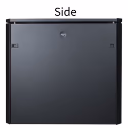 LOGON RDL12U68BL rack cabinet 12U Freestanding rack Black - Additional view 5