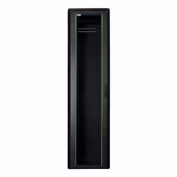 LOGON RDL42U68BL, Freestanding rack, 42U, 600 kg, Key lock, Adjustable feet, Cable management