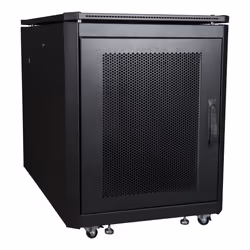 LOGON RSL12U61BL rack cabinet 12U Freestanding rack Black