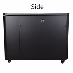 LOGON RSL12U61BL rack cabinet 12U Freestanding rack Black - Additional view 4