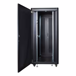 LOGON RSL32U81BL rack cabinet 32U Freestanding rack Black