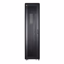 LOGON RSL46U61BL, Freestanding rack, 46U, 600 kg, Key lock, Adjustable feet, Cable management