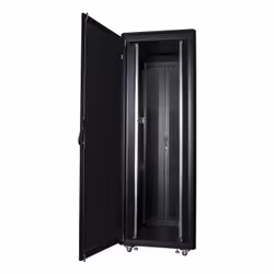 LOGON RSL46U81BL rack cabinet 46U Freestanding rack Black