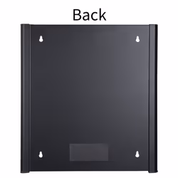 LOGON RWM12U45BL rack cabinet 12U Wall mounted rack Black - Additional view 5