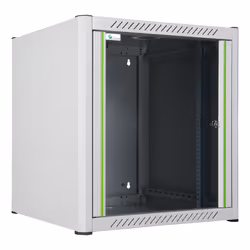 LOGON RWM12U56WH, Wall mounted rack, 12U, Cable management, White