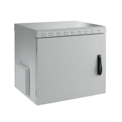 LOGON RWMIP55W07U60W rack cabinet 7U Wall mounted rack White