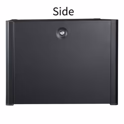 LOGON RWP07U45BL rack cabinet 7U Wall mounted rack Black - Additional view 4