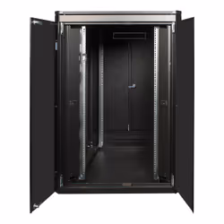LOGON RDL22U81BL rack cabinet 22U Freestanding rack Black
