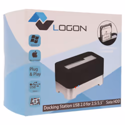 LOGON LHC030 USB 2.0 Type-B Black, Silver - Additional view 4
