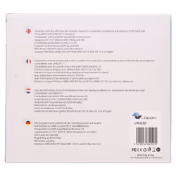 LOGON LHC030 USB 2.0 Type-B Black, Silver - Additional view 5