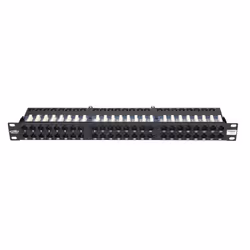 BKT Elektronik 11301012.2, RJ-45, Cat5e, 26/22, Black, Metal, Rack mounting