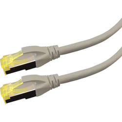 LOGON PREMIUM APR6A050I networking cable Ivory 5 m Cat6a S/FTP (S-STP)