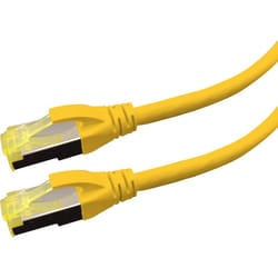LOGON PREMIUM APR6A150Y networking cable Yellow 15 m Cat6a S/FTP (S-STP)