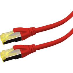 LOGON PREMIUM APR6A050R networking cable Red 5 m Cat6a S/FTP (S-STP)