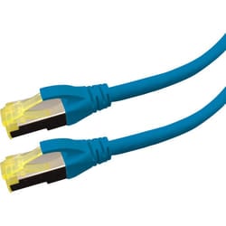 LOGON PREMIUM APR6A200B networking cable Blue 20 m Cat6a S/FTP (S-STP)