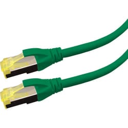 LOGON PREMIUM APR6A200G networking cable Green 20 m Cat6a S/FTP (S-STP)