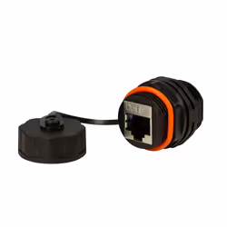 LOGON NETWORKING TWPGLAND83 cable gender changer RJ-45 Black - Additional view 4