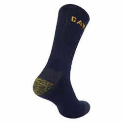 CAT - Mens 4 Pack Premium Cotton Work Socks - 9-11 UK, Navy