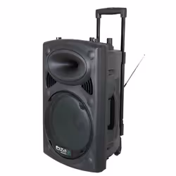 Ibiza Sound PORT12VHF, 350 W, 40 - 20000 Hz, Black, Wired & Wireless, AC, Battery, 12 V