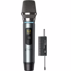 C.Perkins MIC-PRO-HF, Stage/performance microphone, -50 dB, 100 - 10000 Hz, Wireless, 6.35 mm (1/4"), 10 m