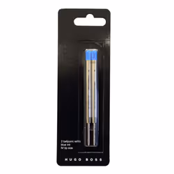 Ball Pen Refill Medium Nib Blue, Pack of 2,HPR741BM