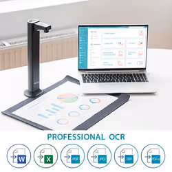 I.R.I.S. IRIScan Desk 7 Business Overhead scanner 5696 x 4272 DPI A3 Black